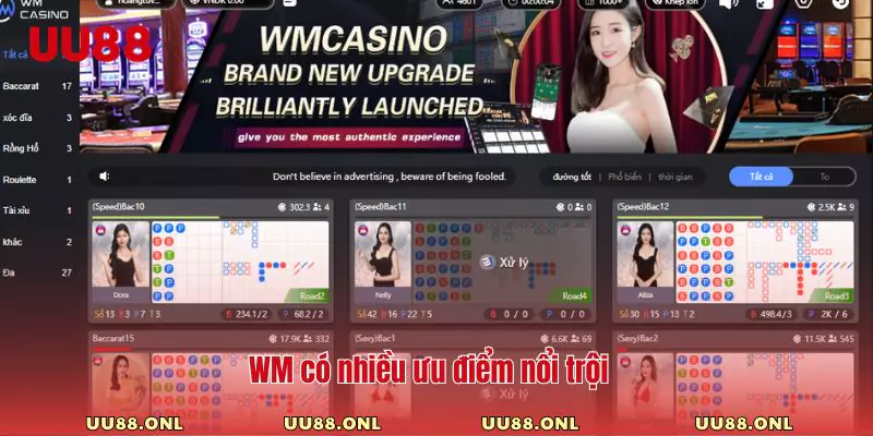 WM có nhiều ưu điểm nổi trội